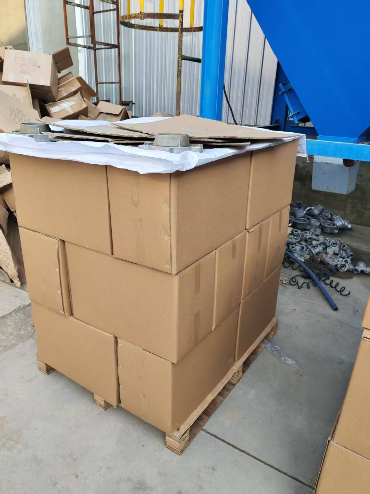 1200 valvole a impulsi spedite al cliente dell'Uzbekistan in 20 giorni