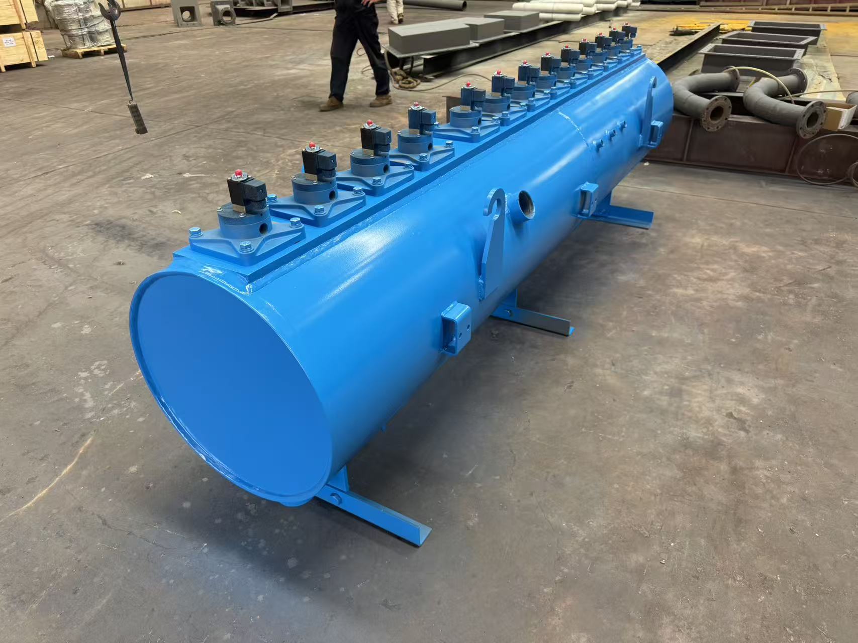 Serbatoio dell'aria personalizzato per la valvola a impulsi Alstom Optipow 135